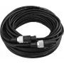 Speaker cable Omnitronic 3022130P, 2×2.5 mm², 20 m, black