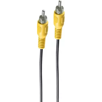 S-video cable ShiverPeaks BS90022-5 5 m RCA Black Yellow