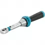 Torque Wrench 5107B-3CT for Bits, 1/4 (Blue/black, reversible ratchet)