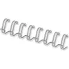 Fellowes - Binding Wire - 12 mm - 34 rings - A4 (210 x 297 mm) - 100 Sheets - Silver - 100 pc(s). - for Fellowes Galaxy 500, Galaxy E 500, Pulsar 300, Starlet 90 (54453)