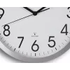MAUL Wanduhr MAULmove - AA - 1,5 V - Aluminium - White - Aluminium - Glas - 35 mm (9063008)
