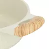 Shallow pot D28cm 4.1L/beige