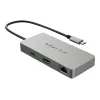 HYPER HDMB2 interface hub USB 3.2 Gen 1 (3.1 Gen 1) Type-C 5000 Mbit/s Stainless steel