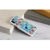Phone case iKins for iPhone XS / iPhone X S – white poppin rock protective back cover