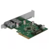 Delock PCI Express x4 Karte to 2 x external USB 3.1 Gen 2 Type-A Socket (90298)