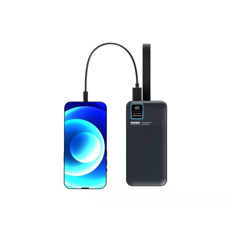 Portable Charger Port Designs 907003 30000 mAh
