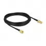 Antenna Cable DeLOCK SMA plug to SMA jack LMR/CFD100 5 m