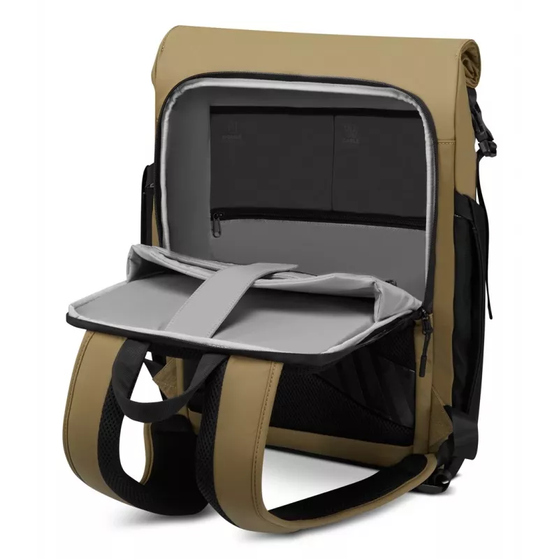 Backpack laptop case Lenovo GX41U39298 for 40.6 cm (16 inch) notebooks, Nylon/Polyester, 25 L, Black/Yellow