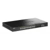 D-Link 28-Port Gigabit Stackable PoE+ Smart Managed Switch with 4 x 10G SFP+ Ports