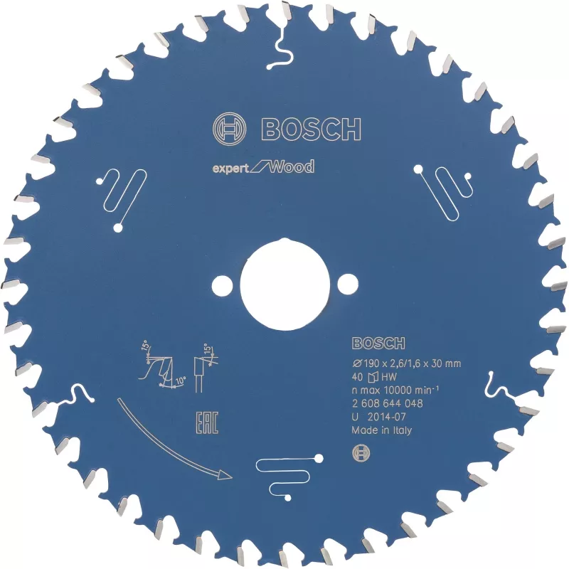 Circular saw blade Bosch 2 608 644 048 19 cm 1 pc(s)