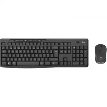 Logitech MK370 Combo for Business Keyboard Mouse included Office RF Wireless + Bluetooth QWERTY Nordic Graphite