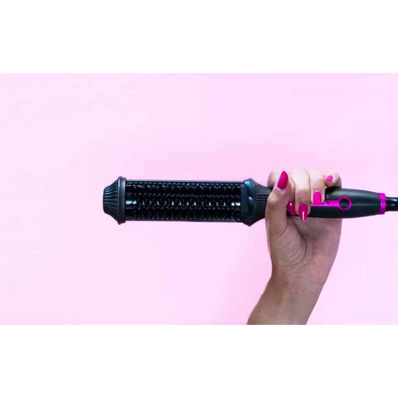 Hot air brush JATA JBCA1901 50 W Warm Black Pink 2 m