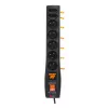 HSK DATA P& 3m power extension 5 AC outlet(s) Indoor/outdoor Black