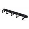 Cable management panel Extralink Extralink Cable organizer 1U black