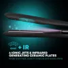 Hair straightener Revamp ST-1850BK-EU with ionic shine function, black