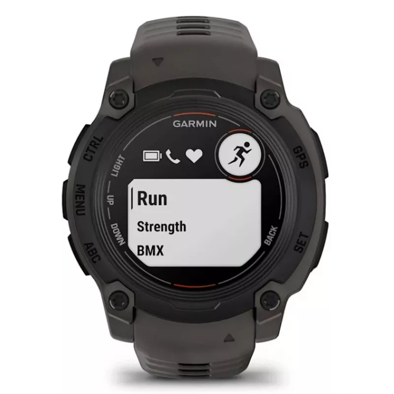 Garmin Instinct E 2.18 cm (0.86) MIP 40 mm Digital 166 x 166 pixels Black GPS (satellite)