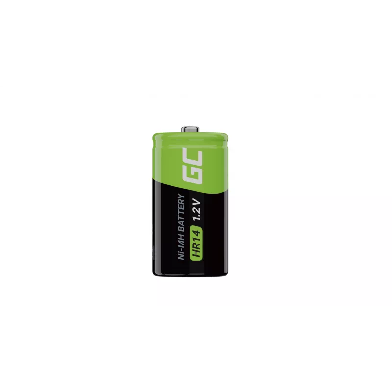 4x Ni-MH Battery HR14 - Rechargeable - 1.2V - 4000mAh