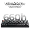 Mechanical keyboard Keychron V3 Ultra 8K — Wired & Bluetooth, QWERTY, RGB, Black