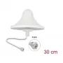 Omni-directional ceiling mount antenna DELOCK 4G WiFi 2.4 GHz N-type (female) 3 dBi RG-58 30 cm