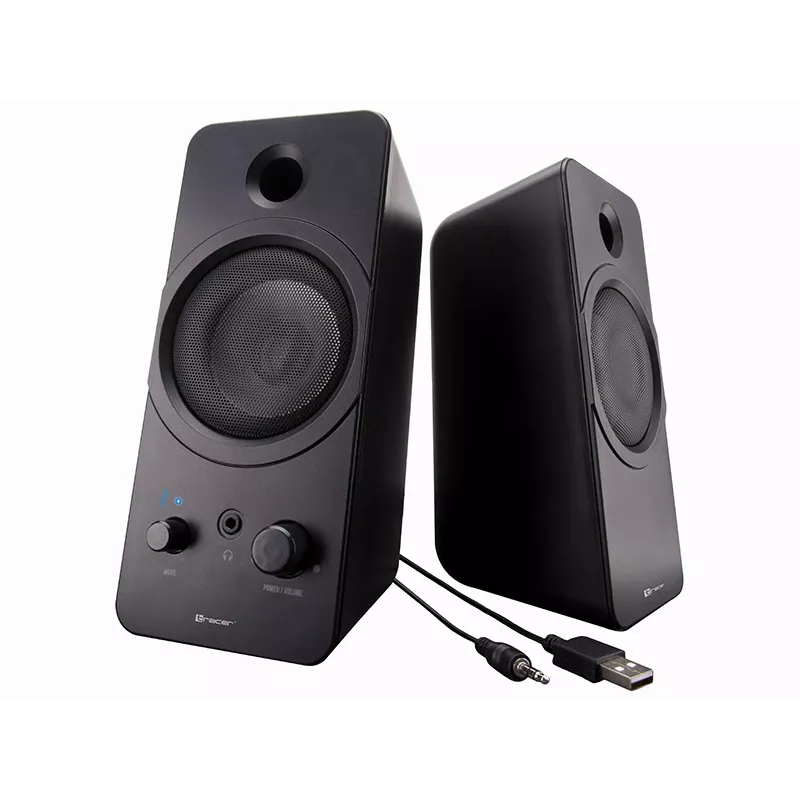 Desktop 2.0 TRACER Mark Loudspeaker 12 W, USB power, Bluetooth, 2‑way, 2 drivers, black