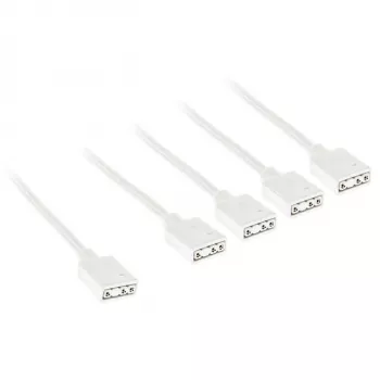 ARGB splitter cable Kolink PGW-AC-KOL-157 30 cm white for 3-pin 5V ARGB headers