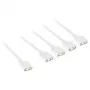 ARGB splitter cable Kolink PGW-AC-KOL-157 30 cm white for 3-pin 5V ARGB headers