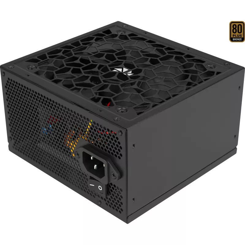 Power Supply AEROCOOL AERO BRONZE 650W APFC (V.2 2025) — 650W ATX PSU with Active PFC