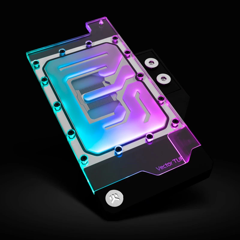 Water block EK Water Blocks Acrylic Copper Black Nickel Transparent