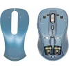 Wireless mouse YENKEE YMS2010BE dual-mode ergonomic, 2.4 GHz USB receiver + Bluetooth 5.1, 4-level DPI 1000–3200, 6 buttons