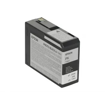 Epson Singlepack Photo Black T580100, Photo black, Dye-based ink, 80 ml, 1 pc(s)