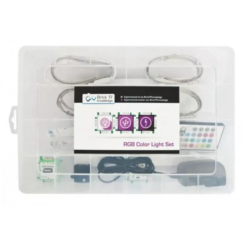 RGB Color Light Set ALLNET Brick’R’knowledge Variable Color ALL-BRICK-0619