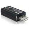 DeLOCK USB Sound Adapter 7.1 - Soundkarte - Stereo - USB (61645)