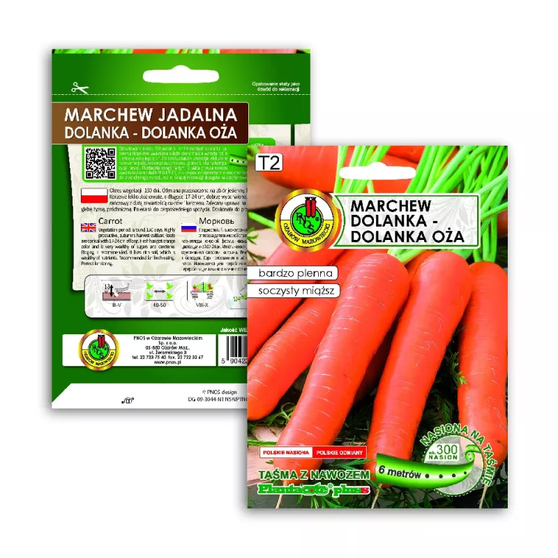 Apte Marchew Dolanka 6 m tape with Platnacote fertilizer — late variety