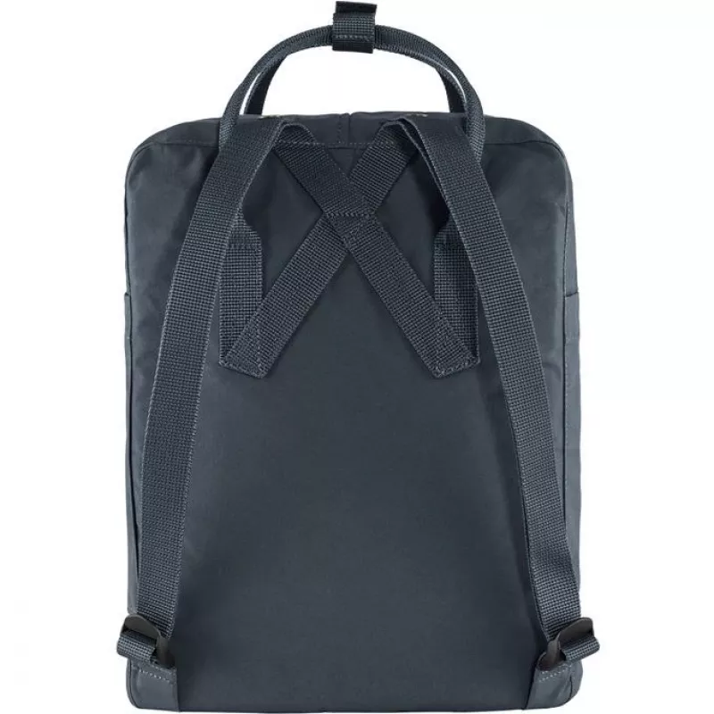 Backpack Fjällräven KÅNKEN Navy — Vinylon and Polypropylene (PP), 27×13×38 cm