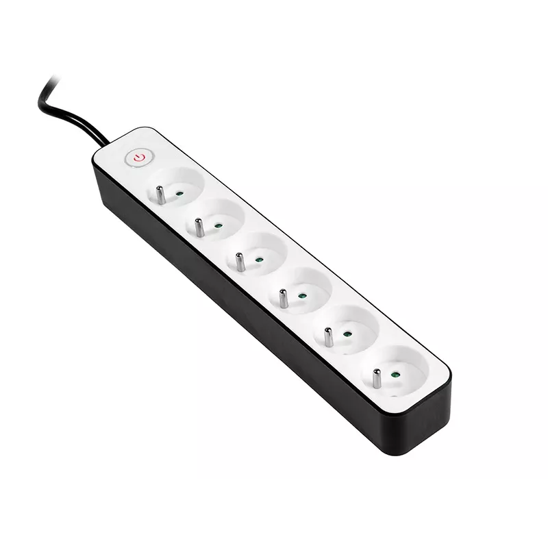 TRACER Power Strip Zebra 1.5 m 6 sockets