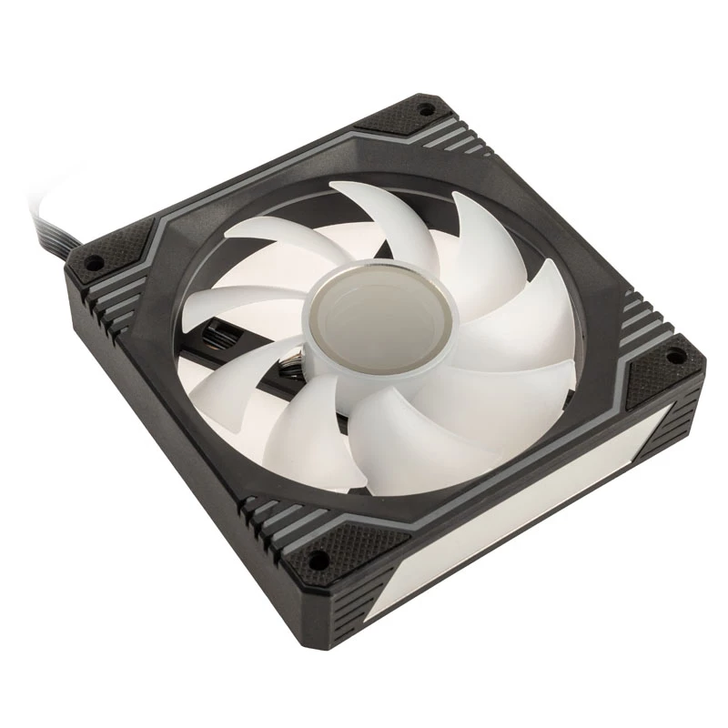 120mm Kolink Umbra X ARGB PWM fan — 1,600 RPM, 24 dB, black