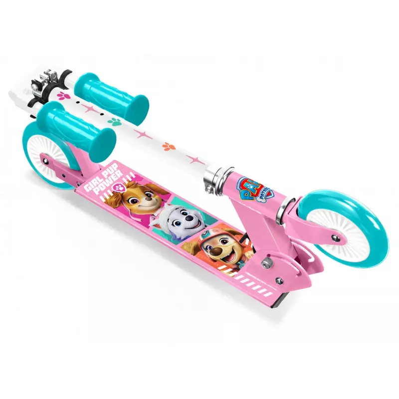 Pulio 2-wheel scooter Paw Patrol pink Stamp