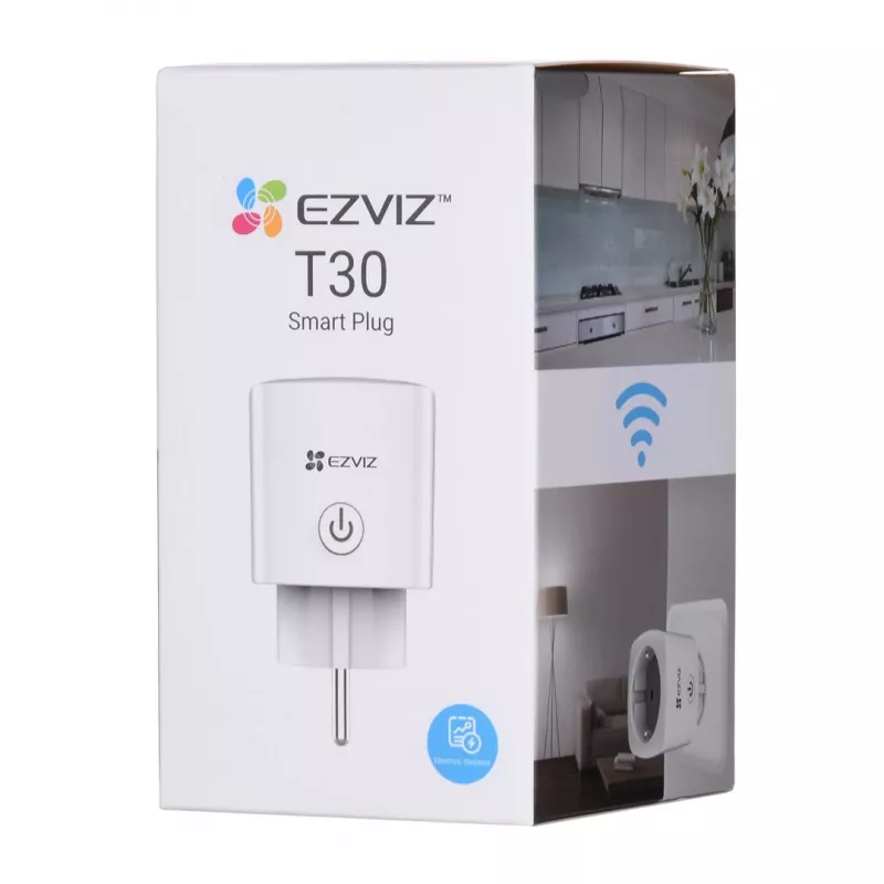 Smart Plug EZVIZ T30-10B-EU 1600 W White