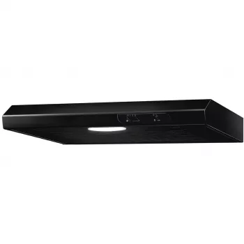 Undercounter hood Respekta DH630SL C black, charcoal filter, noise level 65 dB