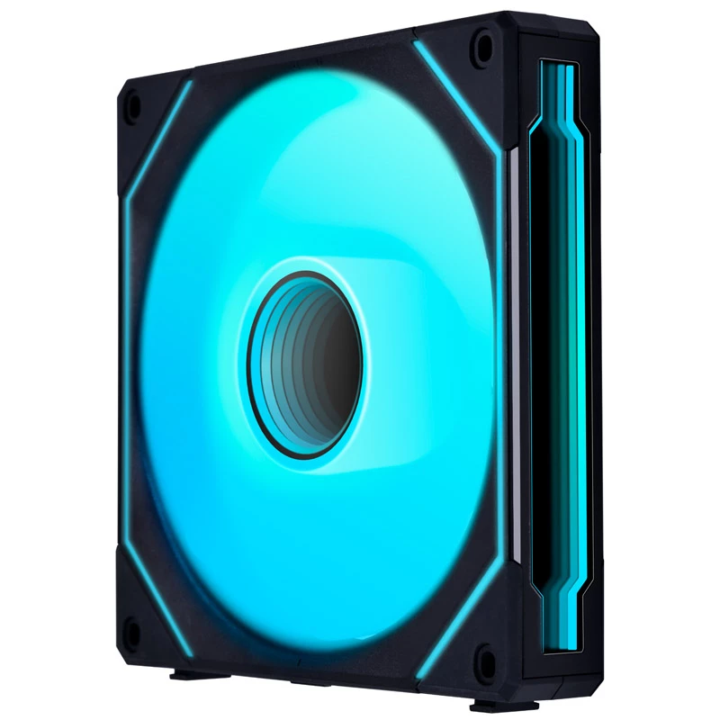 140mm Lian Li UNI FAN SL-INF Reverse Blade RGB case fan, model UF-RSLIN140-1B