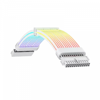 Gamemax | PSU Extension cable | MB 24PIN-B | White