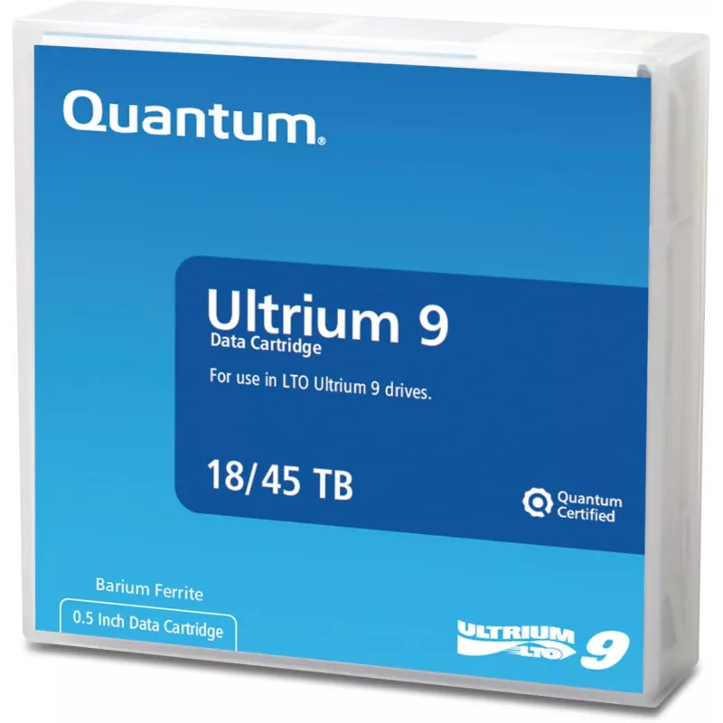 Quantum Data Cartridge LTO-9 20X 20-PACK Unlabeled NO Case (MR-L9MQN-20)