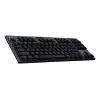 Logitech G G915 X - Keyboard - LIGHTSPEED - TKL - Backlighting - Wireless - Bluetooth 5.0, 2.4 GHz, USB - QWERTY - Nordic (Danish/Finnish/Norwegian/Swedish)