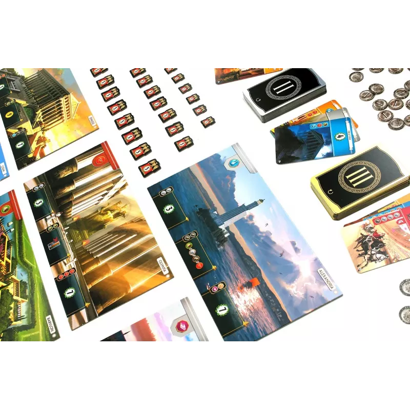 Board game 7 WONDERS OF THE WORLD (POLISH VERSION)