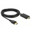 Video Cable Adapter DeLOCK 85318 DisplayPort to HDMI 3m Black
