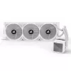 All-in-One CPU liquid cooler Sharkoon S100 ARGB white — 360 mm radiator, Infinity-Mirror effect