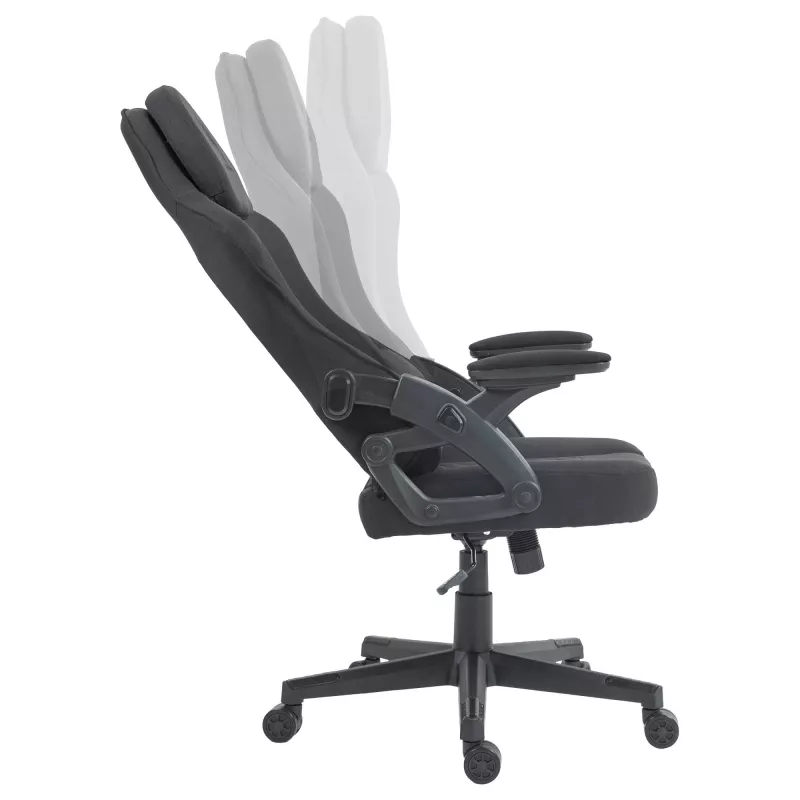 Deltaco DC130 Gamingstuhl Soft Woven Mesh schwarz (GAM-180)