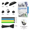 LogiLink Cable organiser set 128 pc(s).