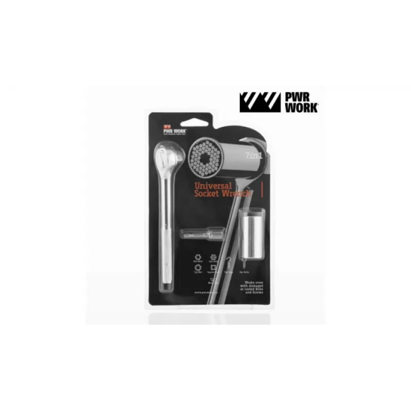 Universal socket wrench PWR Work adjustable model durable