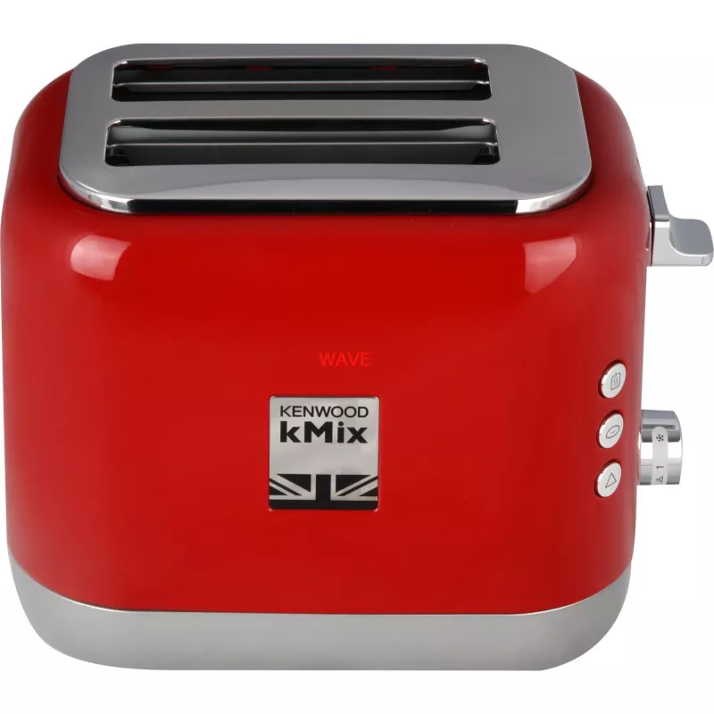 Toaster Kenwood TCX751RD 2-slice 900 W, metal housing, red, 160×272×257 mm